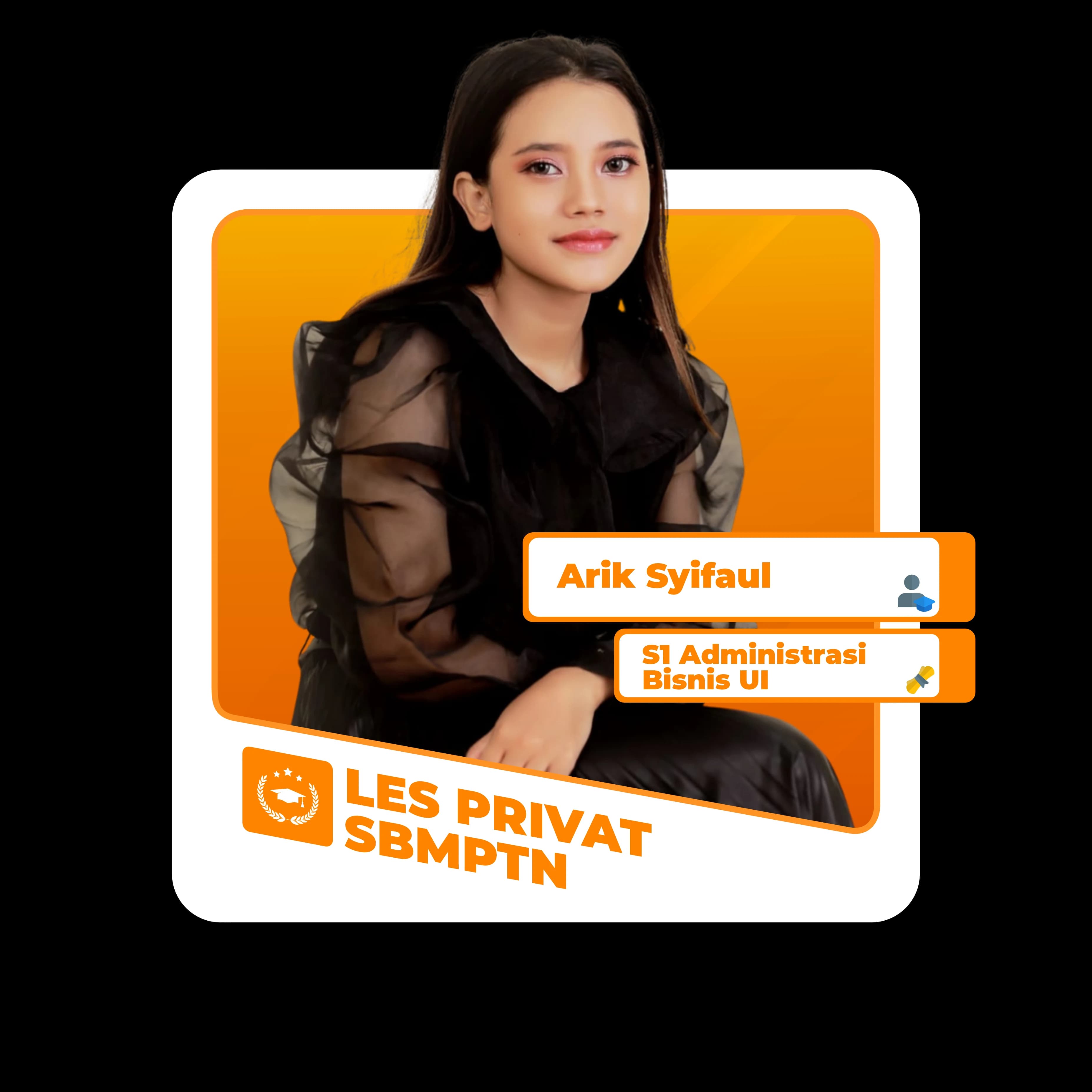 Tutor Arik Syifaul untuk program Bimbel & Les Privat UTBK, SIMAK UI, UTUL UGM. Guru Privat dari PTN Favorit.