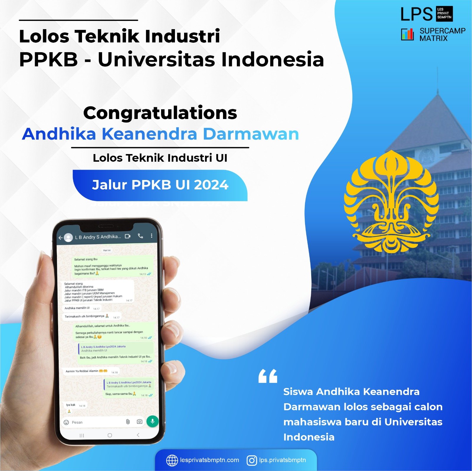 Success_Story_Bimbel_UTBK_SNBT_UI_Andhika_Kasendra